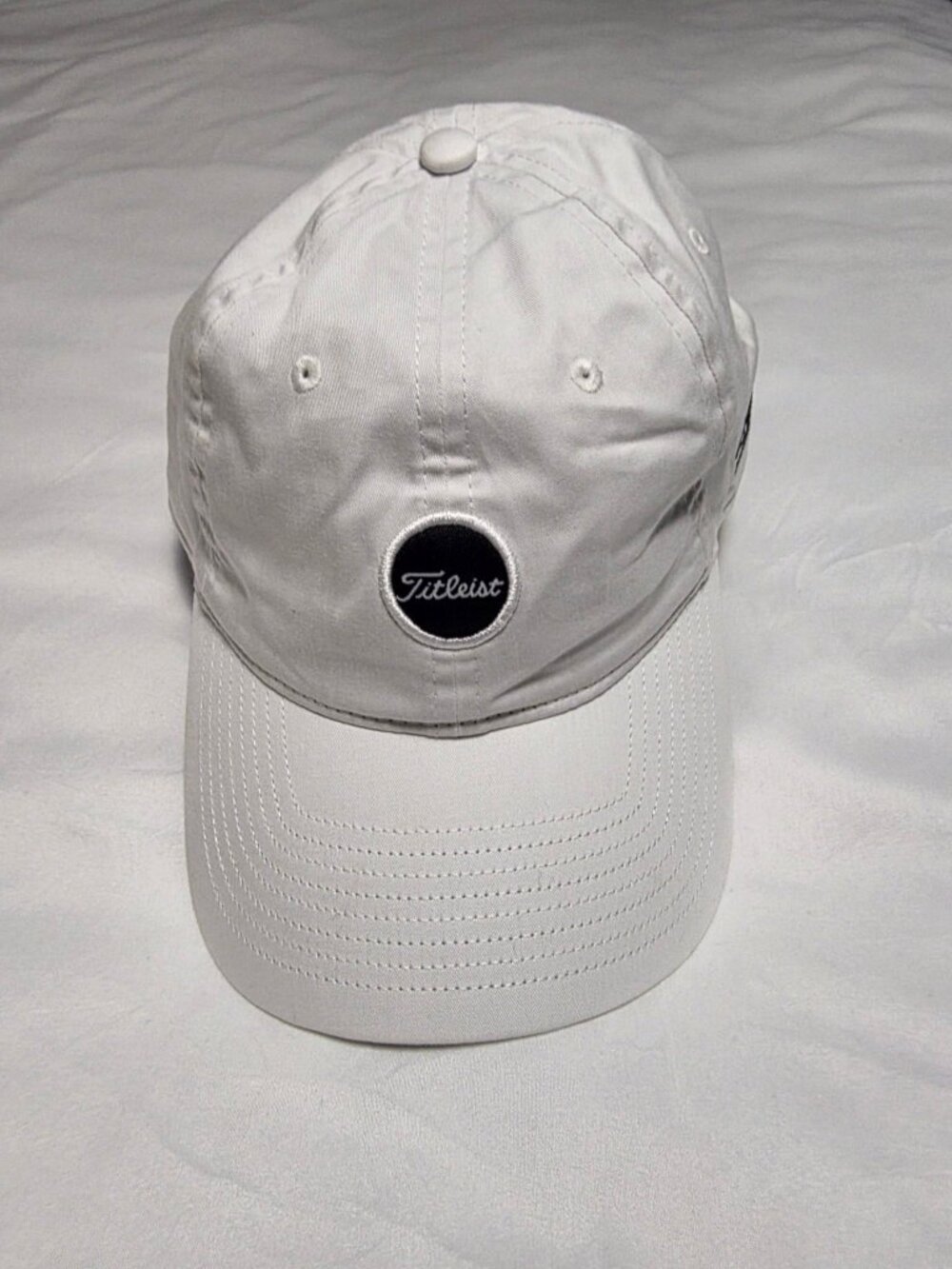 Titleist Cog Hill Dubsdread Golf Hat Cap White Course Embroidered New